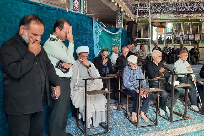 پدر شهید مدافع امنیت عباس اسدی به فرزند شهیدش پیوست