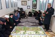 مزار شهید آیت‌الله شیخ فضل‌الله نوری در حرم حضرت معصومه(س) غبارروبی شد