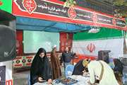 روایت تصویری از خدمت خادمان اربعین در گلزار شهدای قم
