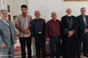 دیدار مسئولان جعفرآباد با آزادگان سرافراز به مناسبت سالروز بازگشت آزادگان