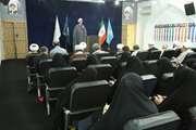 بازدید علمی دانش پژوهان  و تشکل‌های شاهد ایثارگر استان قم از نمایشگاه مسجد جامع پرداز برگزار شد